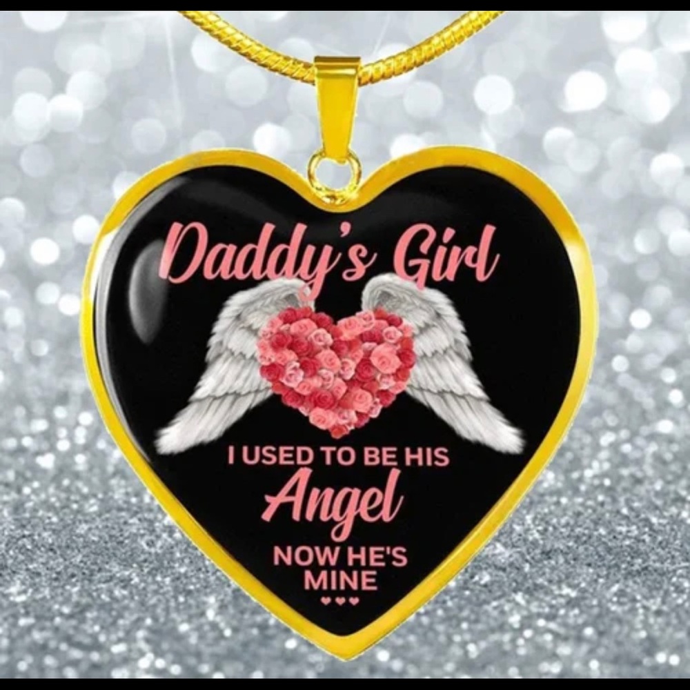 New Amazing Daddy's Girl Pendant with Free Chain!